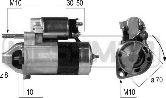 ERA 220500 - Стартер autosila-amz.com