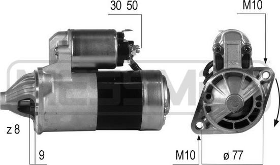 ERA 220501 - Стартер autosila-amz.com