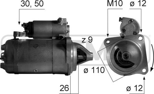 ERA 220518 - Стартер autosila-amz.com