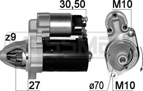 ERA 220667A - Стартер autosila-amz.com