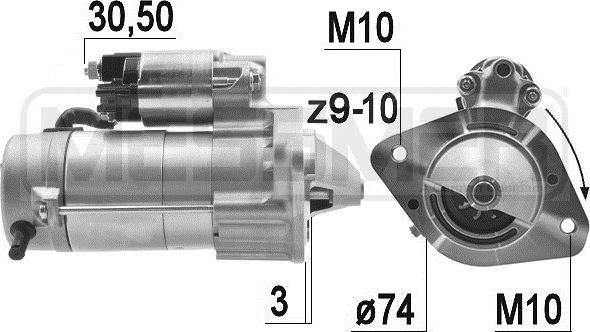 ERA 220094A - Стартер autosila-amz.com