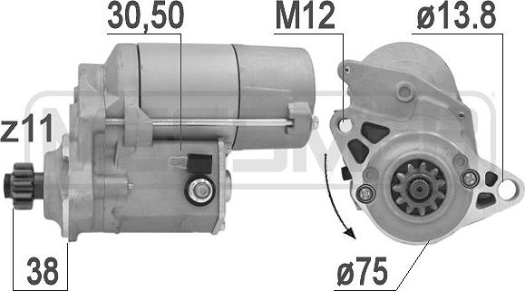 ERA 220040A - Стартер autosila-amz.com