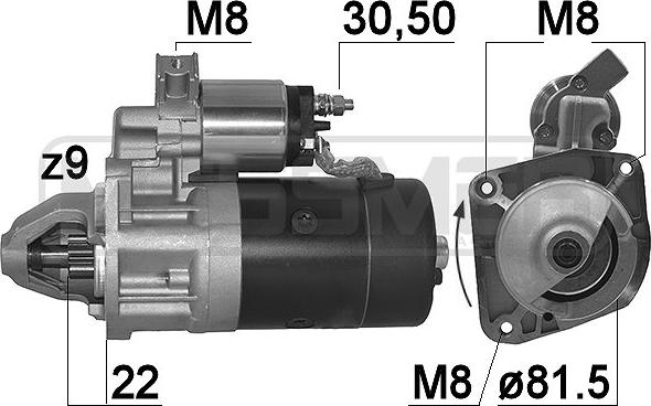 ERA 220043A - Стартер autosila-amz.com