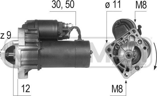 ERA 220057A - Стартер autosila-amz.com