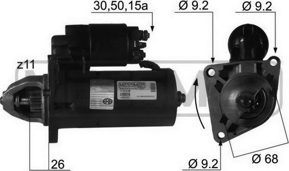 ERA 220076R - Стартер autosila-amz.com