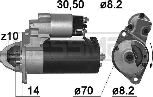 ERA 220146R - Стартер autosila-amz.com