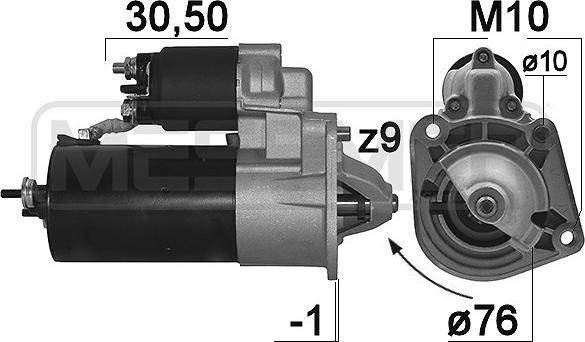 ERA 220104A - Стартер autosila-amz.com