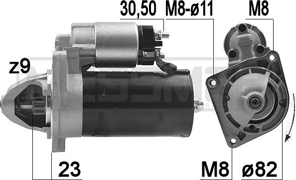 ERA 220185R - Стартер autosila-amz.com