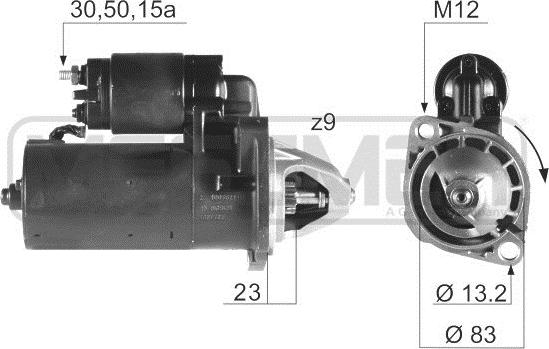 ERA 220188A - Стартер autosila-amz.com