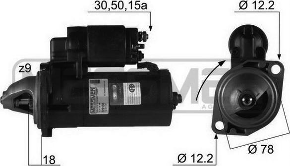 ERA 220138R - Стартер autosila-amz.com