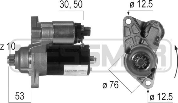 ERA 220124A - Стартер autosila-amz.com