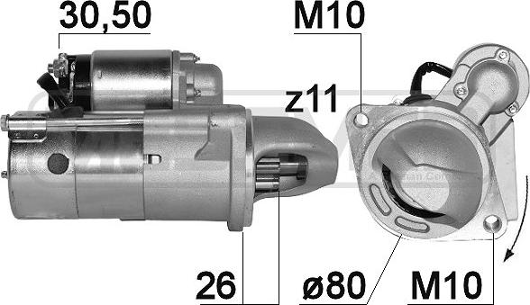 ERA 220893A - Стартер autosila-amz.com