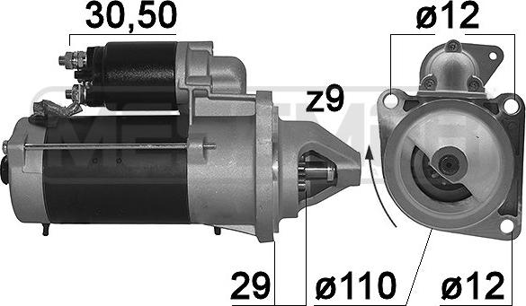 ERA 220858 - Стартер autosila-amz.com