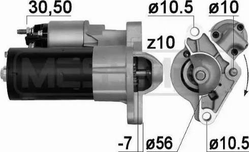 ERA 220885 - Стартер autosila-amz.com