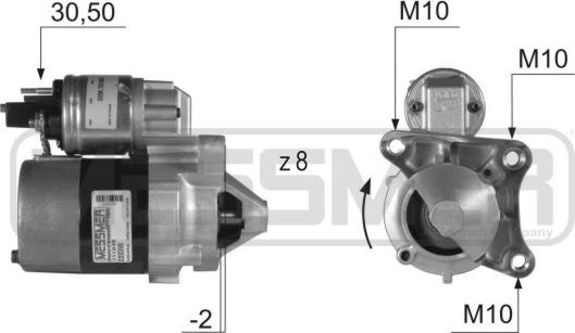 ERA 220399 - Стартер autosila-amz.com