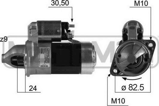 ERA 220398 - Стартер autosila-amz.com