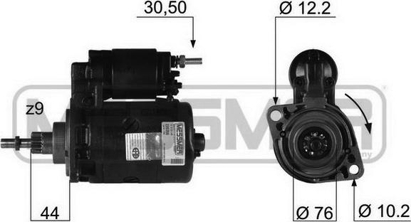 ERA 220356R - Стартер autosila-amz.com