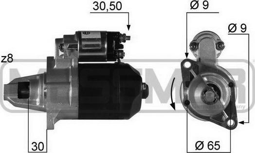 ERA 220311 - Стартер autosila-amz.com