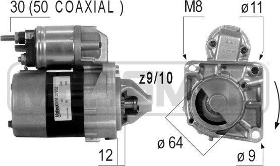 ERA 220376R - Стартер autosila-amz.com