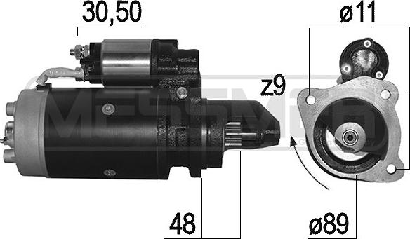 ERA 220232A - Стартер autosila-amz.com