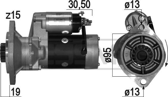 ERA 220798A - Стартер autosila-amz.com