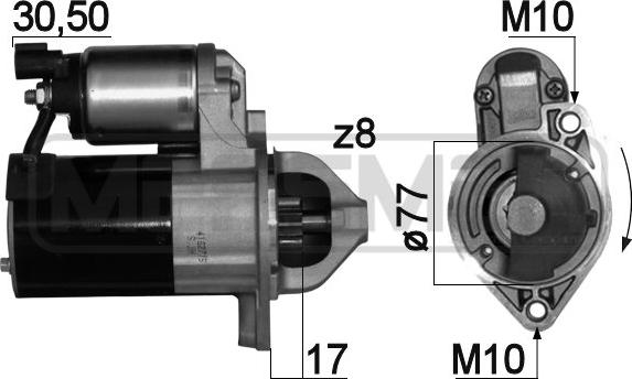 ERA 220 746 - Стартер autosila-amz.com