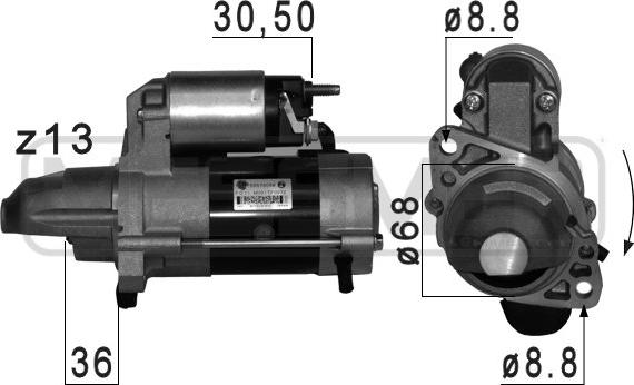 ERA 220 768 - Стартер autosila-amz.com