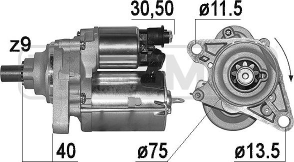 ERA 221006A - Стартер autosila-amz.com