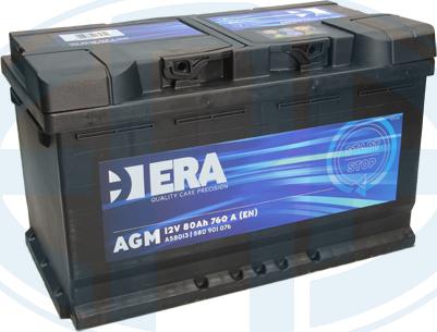 ERA A58013 - Стартерная аккумуляторная батарея, АКБ autosila-amz.com