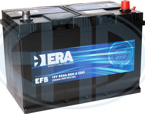 ERA E58510 - Стартерная аккумуляторная батарея, АКБ autosila-amz.com