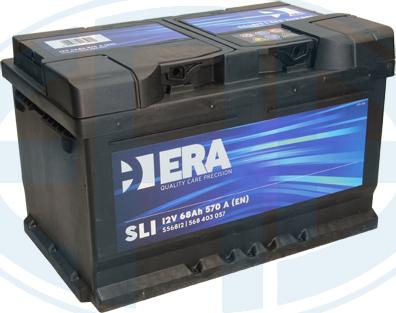 ERA S56812 - Стартерная аккумуляторная батарея, АКБ autosila-amz.com