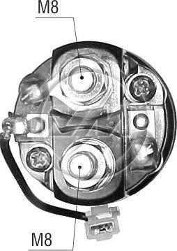 ERA ZM66296 - Крышка, реле стартера autosila-amz.com