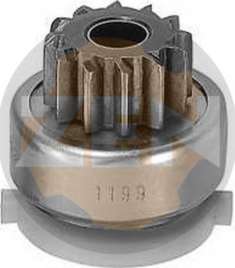 ERA ZN1199 - Ведущая шестерня, бендикс, стартер autosila-amz.com