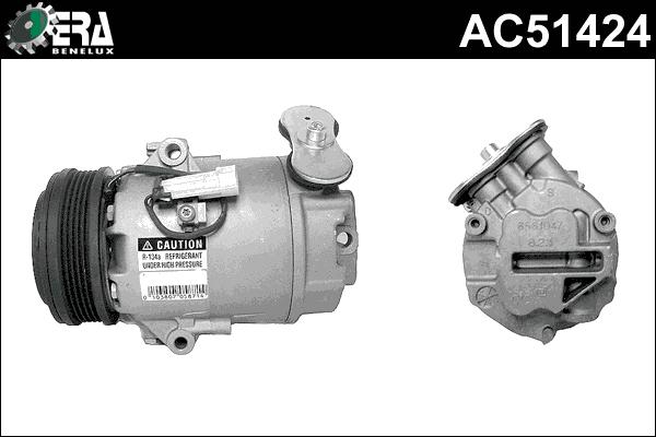 ERA Benelux AC51424 - Компрессор кондиционера autosila-amz.com