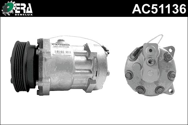 ERA Benelux AC51136 - Компрессор кондиционера autosila-amz.com