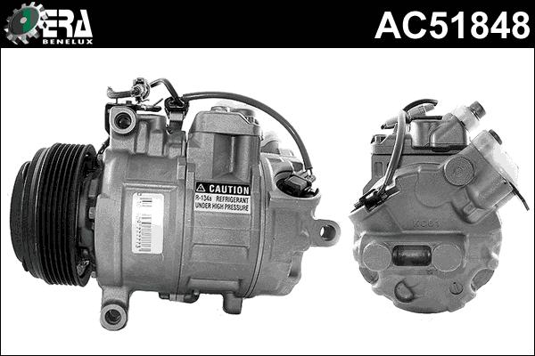 ERA Benelux AC51848 - Компрессор кондиционера autosila-amz.com