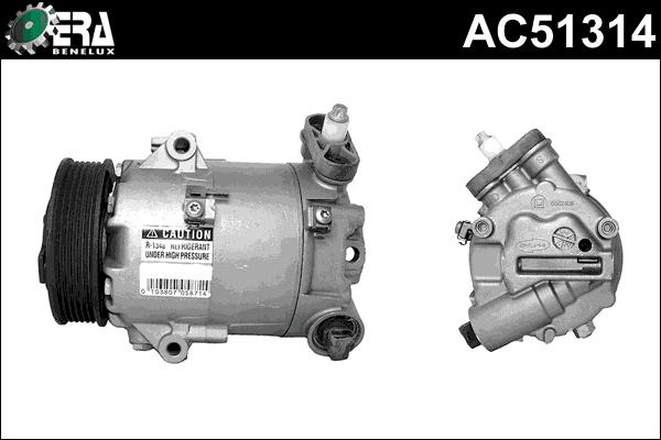 ERA Benelux AC51314 - Компрессор кондиционера autosila-amz.com