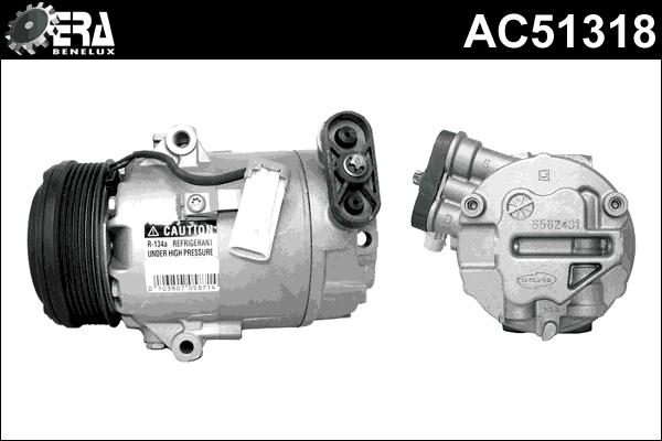 ERA Benelux AC51318 - Компрессор кондиционера autosila-amz.com