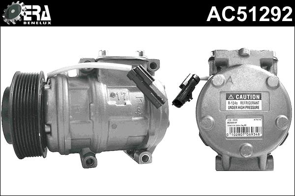 ERA Benelux AC51292 - Компрессор кондиционера autosila-amz.com