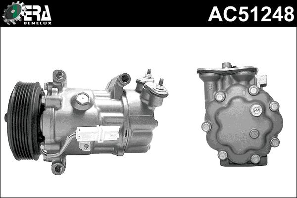 ERA Benelux AC51248 - Компрессор кондиционера autosila-amz.com