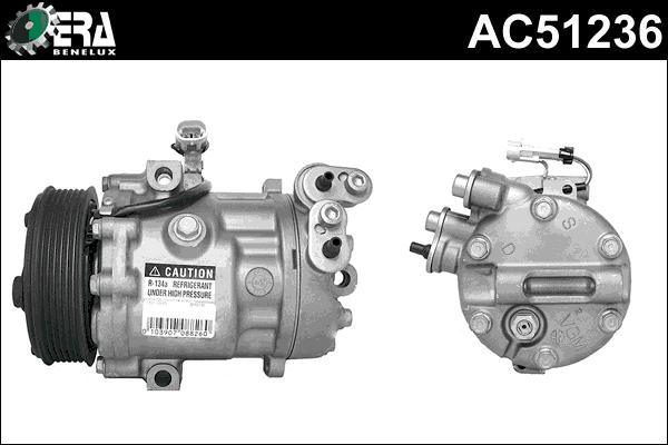 ERA Benelux AC51236 - Компрессор кондиционера autosila-amz.com