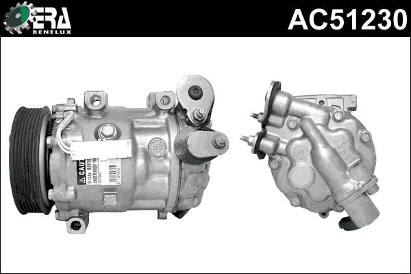 ERA Benelux AC51230 - Компрессор кондиционера autosila-amz.com