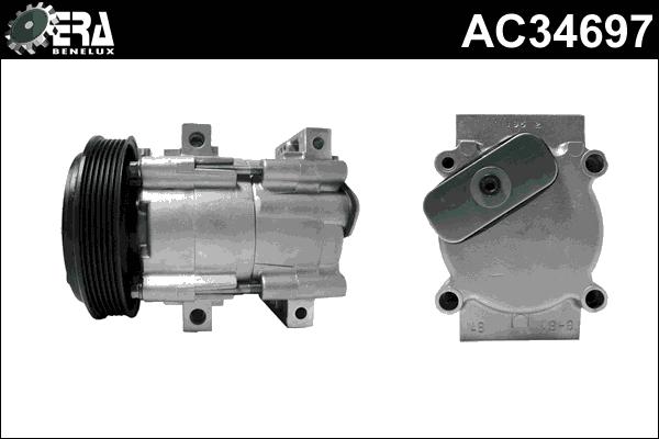 ERA Benelux AC34697 - Компрессор кондиционера autosila-amz.com