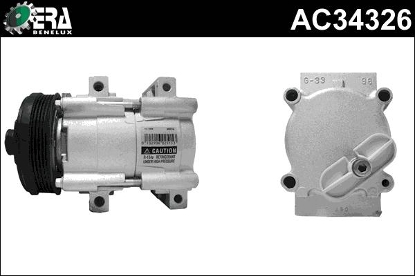 ERA Benelux AC34326 - Компрессор кондиционера autosila-amz.com