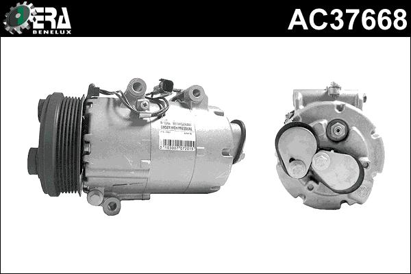 ERA Benelux AC37668 - Компрессор кондиционера autosila-amz.com