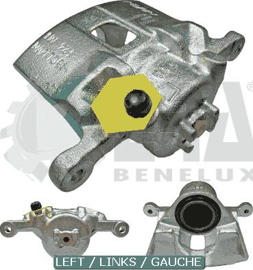 ERA Benelux BC63067 - Тормозной суппорт autosila-amz.com