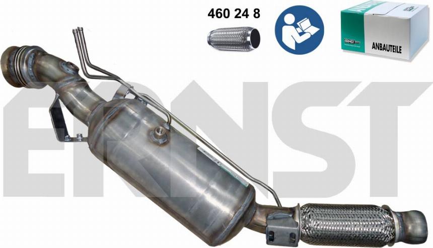 ERNST 910958 - Сажевый / частичный фильтр, система выхлопа ОГ autosila-amz.com