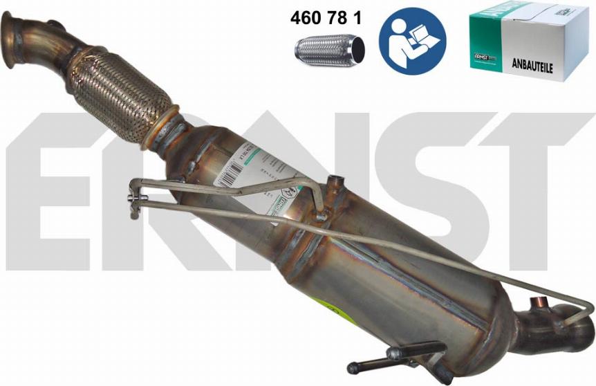 ERNST 910897 - Сажевый / частичный фильтр, система выхлопа ОГ autosila-amz.com