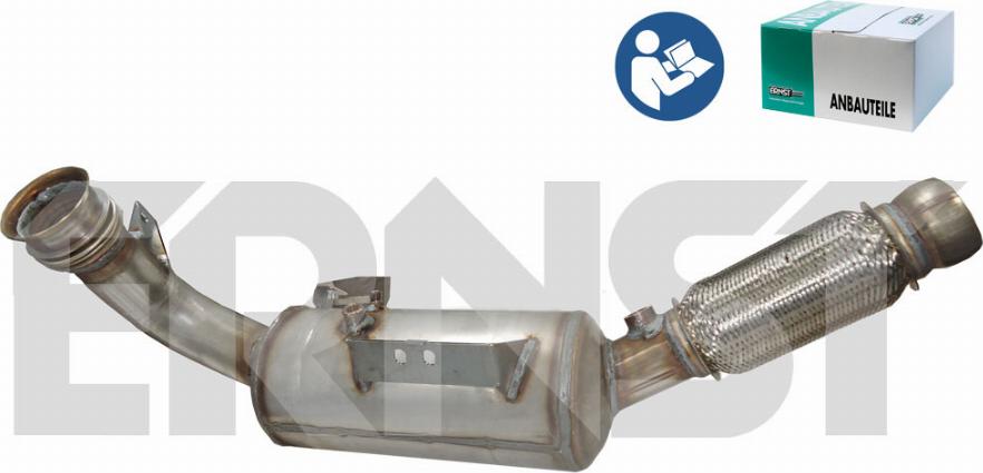 ERNST 911092 - Сажевый / частичный фильтр, система выхлопа ОГ autosila-amz.com