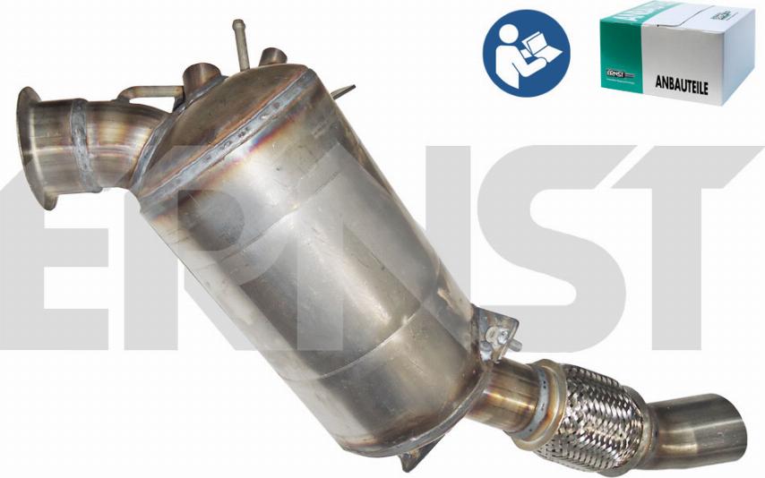 ERNST 911054 - Сажевый / частичный фильтр, система выхлопа ОГ autosila-amz.com